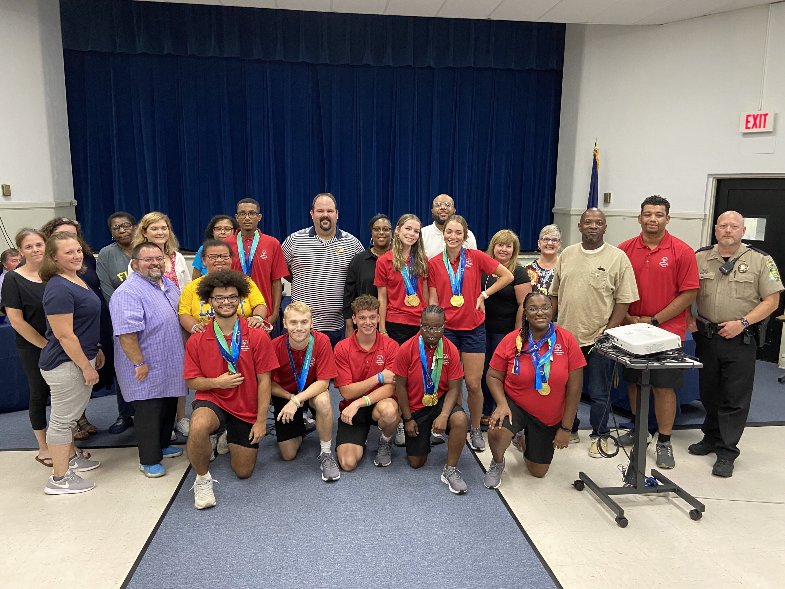 Unified Sports Program honored by the Fluvanna School Board